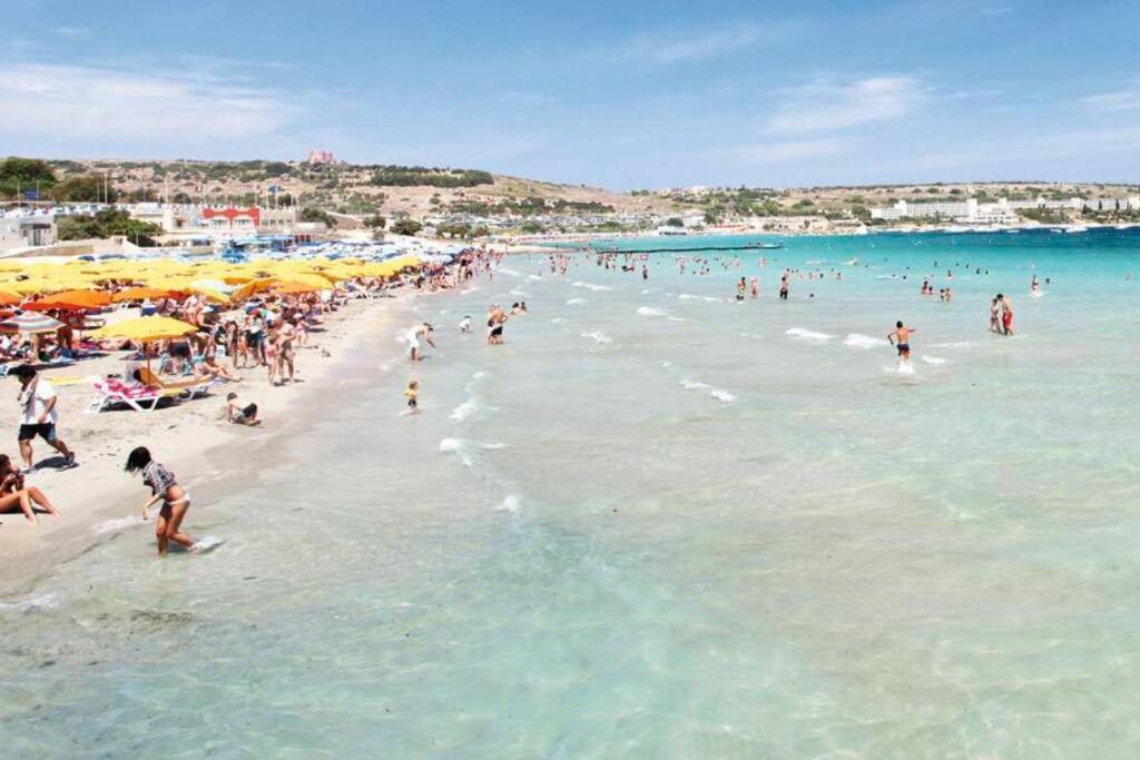 Appartamento Mellieha Bay Esterno foto